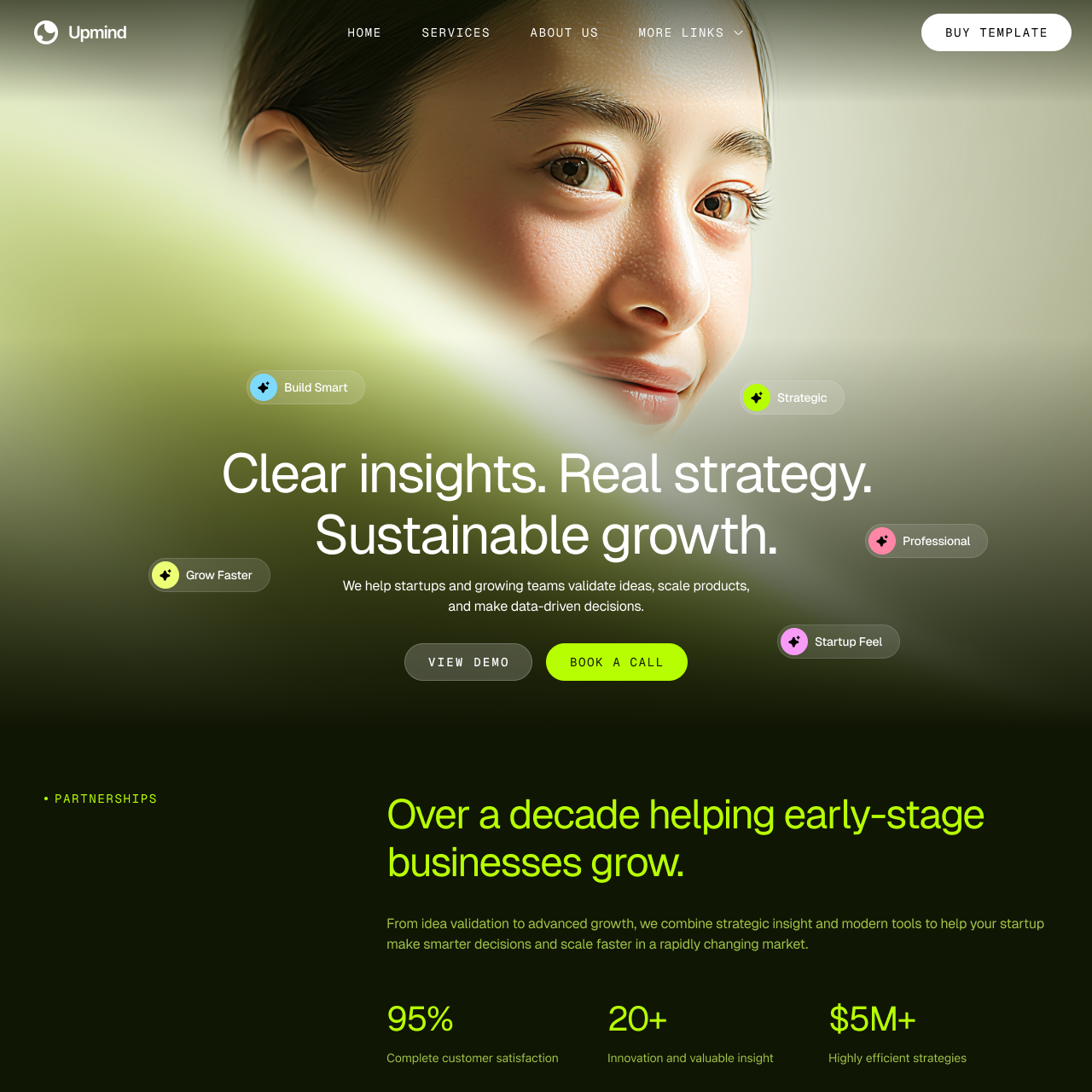 Consulting website demo